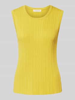 Christian Berg Woman Tanktop in gebreide look