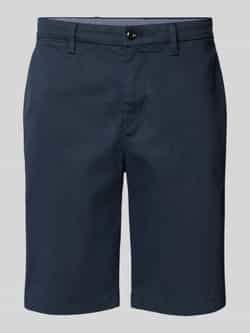 Tommy Hilfiger Regular fit korte broek met structuurmotief model 'HARLEM'