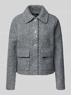 S.Oliver BLACK LABEL Regular fit korte blazer in gestructureerde look