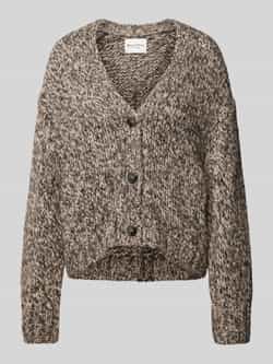 MARC O POLO Comfort fit gebreid jack met gemêleerd motief