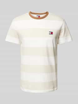 Tommy Jeans T-shirt met labelstitching