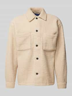 Jack & jones Regular fit overhemdjack met borstzakken model 'NEWTON'