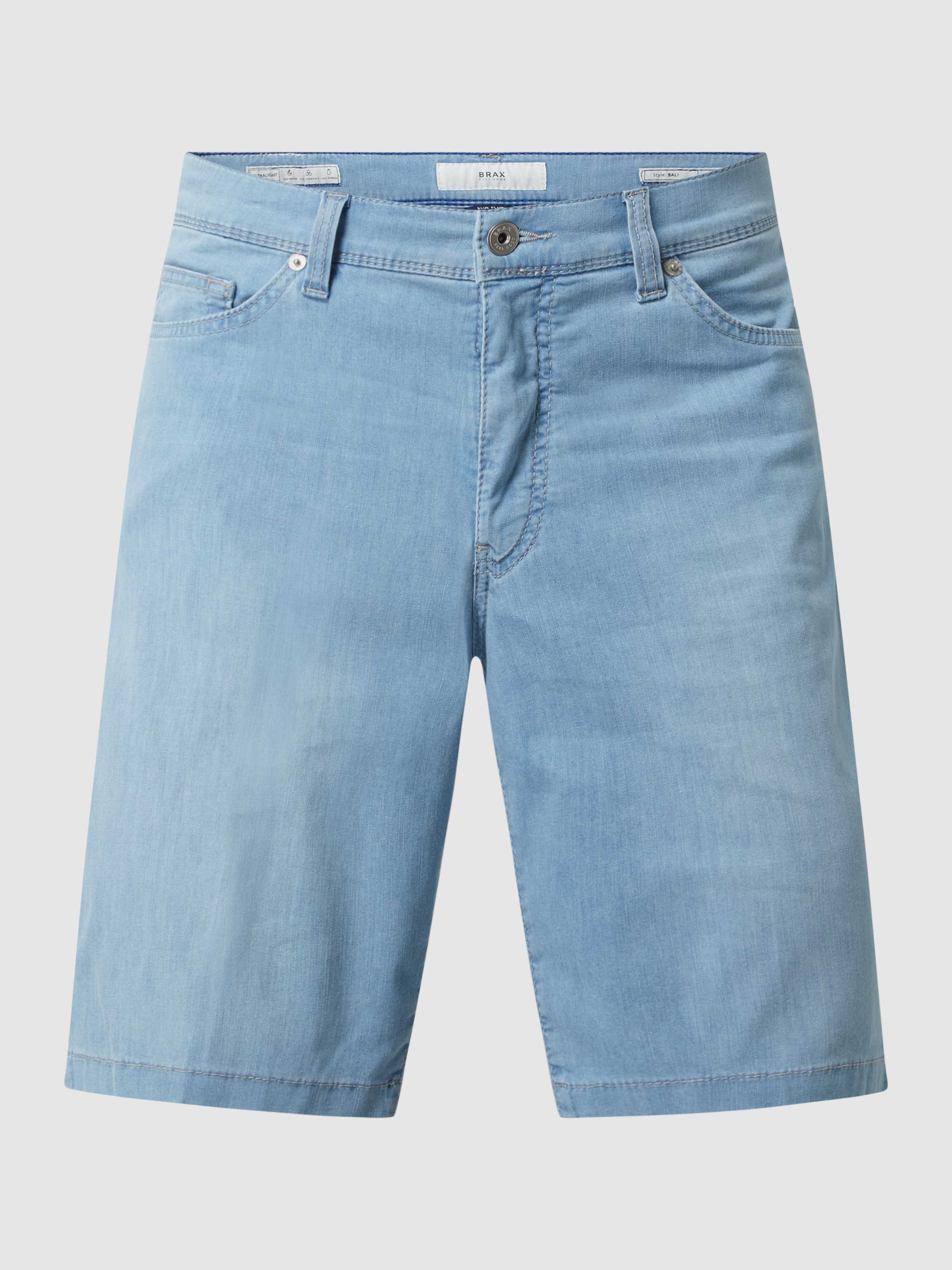 BRAX Korte straight fit jeans met stretch model 'Bali'