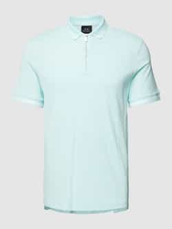 Armani Exchange Poloshirt met labeldetails