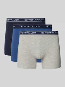 Tom Tailor Boxershort Buffer met perfecte pasvorm voor elke dag (3 stuks)
