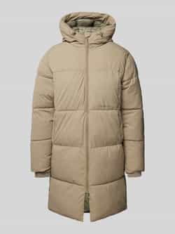 Jack & jones Gewatteerde lange jas met capuchon model 'VESTERBRO'