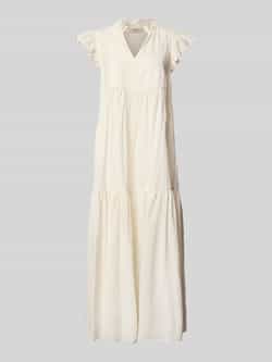 MOS MOSH Midi-jurk in laagjeslook model 'Waldy'