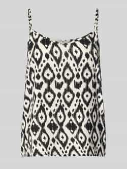 Only Regular fit top met bandjes en all-over motief model 'NOVA LIFE'
