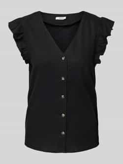 B.Young Regular fit linnen blousetop met V-hals model 'FALAKKA'