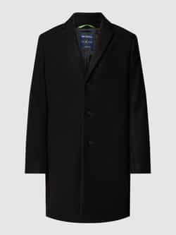 MCNEAL Lange jas met steekzakken opzij