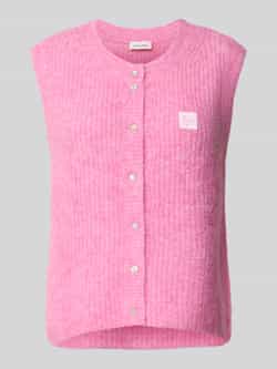 American vintage Mouwloos vest met labelpatch