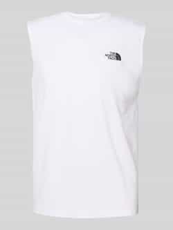 The North Face Tanktop met labelprint model 'SIMPLE DOME'