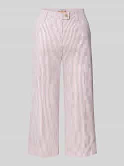 Raphaela By Brax Stoffen broek met verkorte pasvorm model 'Lorella'