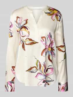 Herzensangelegenheit Regular fit blouse met tuniekkraag