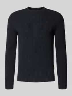 Marc O'Polo Regular fit gebreide pullover van puur katoen × DFB Travel Collection