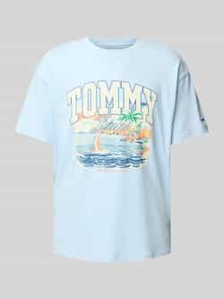 Tommy Jeans Relaxed fit T-shirt met motiefprint