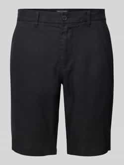 Marc O'Polo Regular fit korte broek van puur linnen model 'RESO JOGGER'
