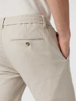 Marc O'Polo Shaped fit stoffen broek met structuurmotief