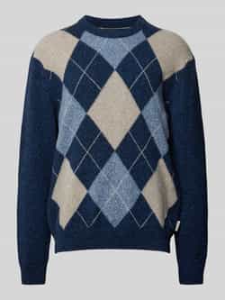 Gant Gebreide pullover met ronde hals model 'ARGYLE'
