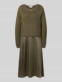 ROBE LÉGÈRE Midi-jurk in dubbele-laagjeslook