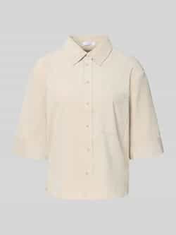 Opus Relaxed fit overhemdblouse met borstzak model 'Faisa'