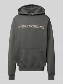 Pegador Oversized hoodie met labelprint model 'ALDEN'