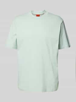 HUGO T-shirt met labelprint model 'Dapolino'