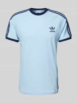 Adidas Originals 3-strepen T-shirt T-Shirts & Polo's in blauw formaten: XL