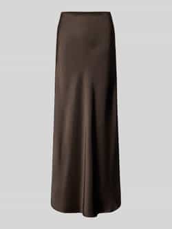 NEO NOIR Midirok van satijn met elastische band model 'URA'