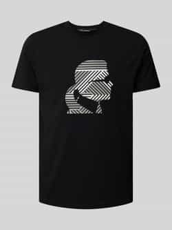 Karl Lagerfeld T-shirt met labelprint