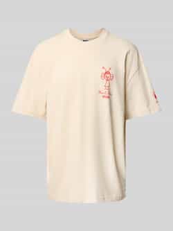 DEUS EX MACHINA T-shirt met labelprint