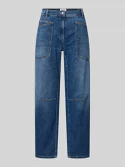 CAMBIO Tapered fit jeans met opgestikte zakken model 'OCEAN'