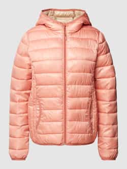 Q S designed by Gewatteerde jas met een capuchon