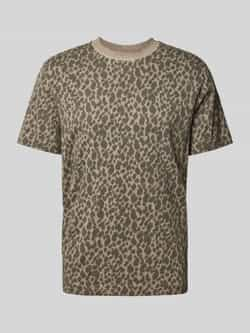 JOOP! JEANS T-shirt met dierenprint model 'Curtis'