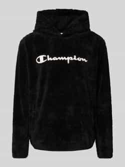 Champion Hoodie met labelstitching
