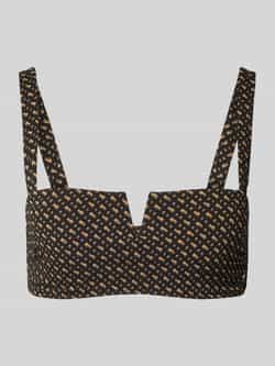 Boss Bikinitop met all-over motief model 'BANDEAU'