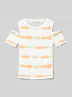 Garcia T-shirt met cut-outs