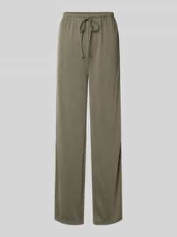 MSCH Copenhagen Straight leg stoffen broek met koord model 'Adelona'