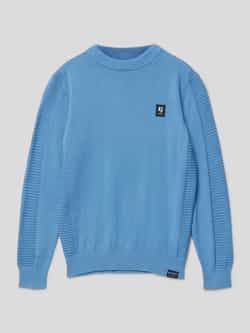 Garcia Gebreide pullover met ronde hals model 'BASIC'