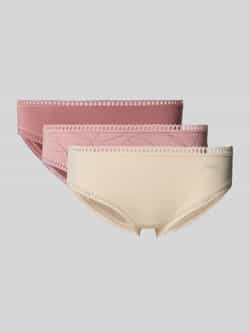 Sloggi Slip met kantranden in een set van 3 stuks model 'Crush'