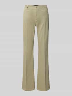 RAFFAELLO ROSSI Flared jeans met persplooien model 'NELLA'