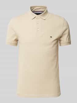 Tommy Hilfiger Slim fit poloshirt met logostitching model '1985'