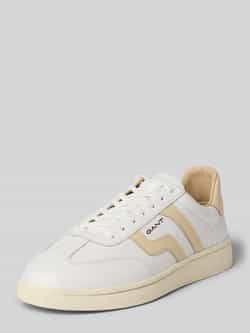 Gant Sneakers van echt leer met logodetail model 'Cuzmo'