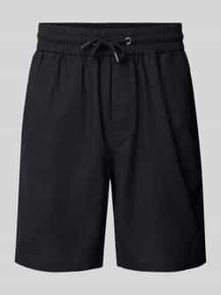 Blend Regular fit sweatshorts van linnenmix model 'BAY'