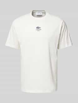 Lacoste Klassiek Logo T-shirt Wit White