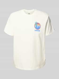 Levi's T-shirt met motief- en labelprint