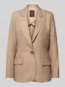 Stefanel Blazer met reverskraag en klepzakken
