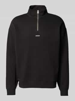HUGO Sweatshirt met schipperskraag model 'Durty'