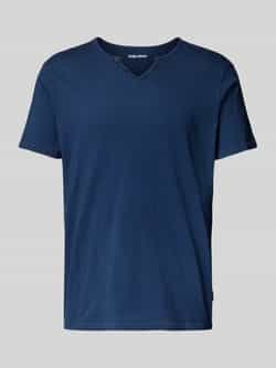 Blend Of America T-shirt Korte Mouw T-shirt à col fendu Aston Regular fit