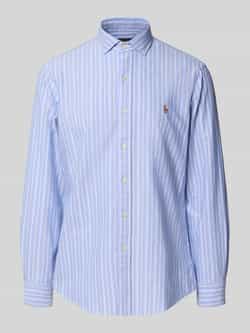 Polo Ralph Lauren Custom fit vrijetijdsoverhemd met labelstitching